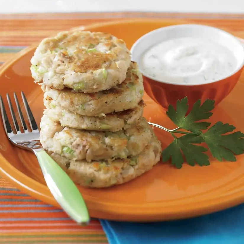 Galettes de pommes de terre au thon - Miss Économe