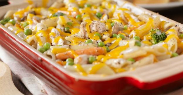 Gratin de macaroni à la dinde - Miss Économe