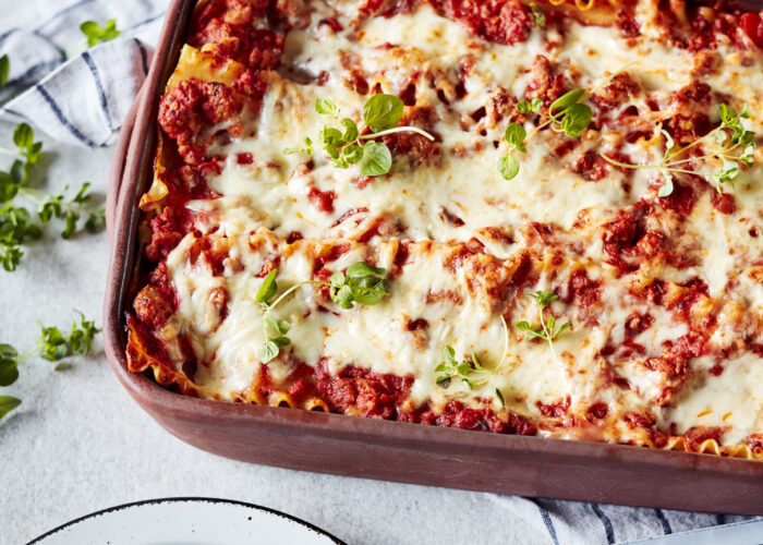 Lasagne au porc haché - Miss Économe
