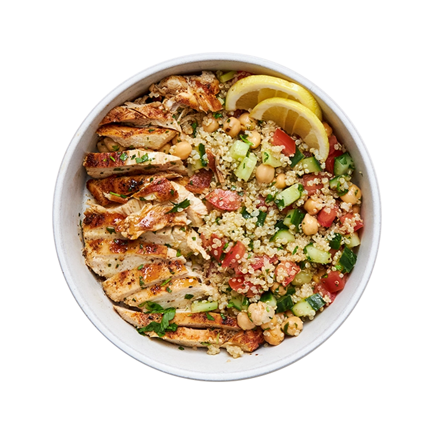 Poulet et taboulé de quinoa - Miss Économe