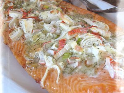 Saumon express au gratin de goberge - Miss Économe