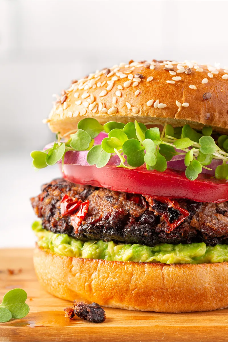 Burgers végétariens aux haricots noirs - Miss Économe