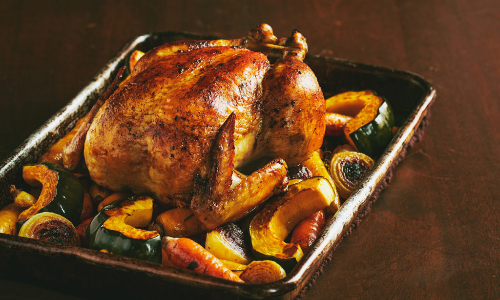 Poulet rôti au four - Miss Économe