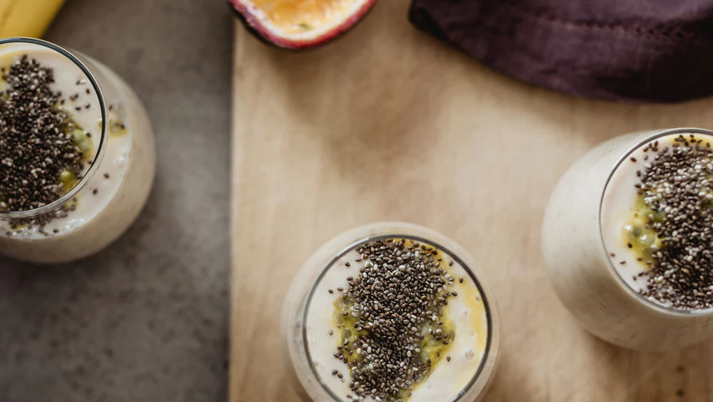 Pudding à la banane et au chia - Miss Économe