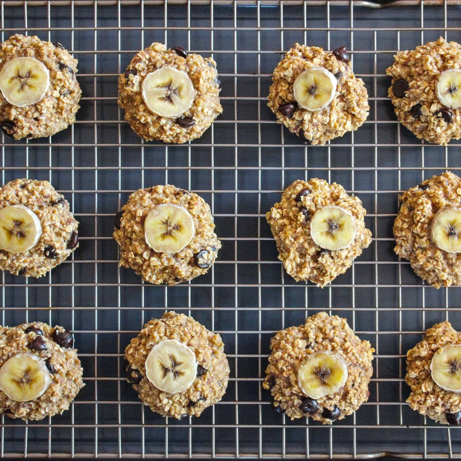 Biscuits déjeuner banane chocolat - Miss Économe