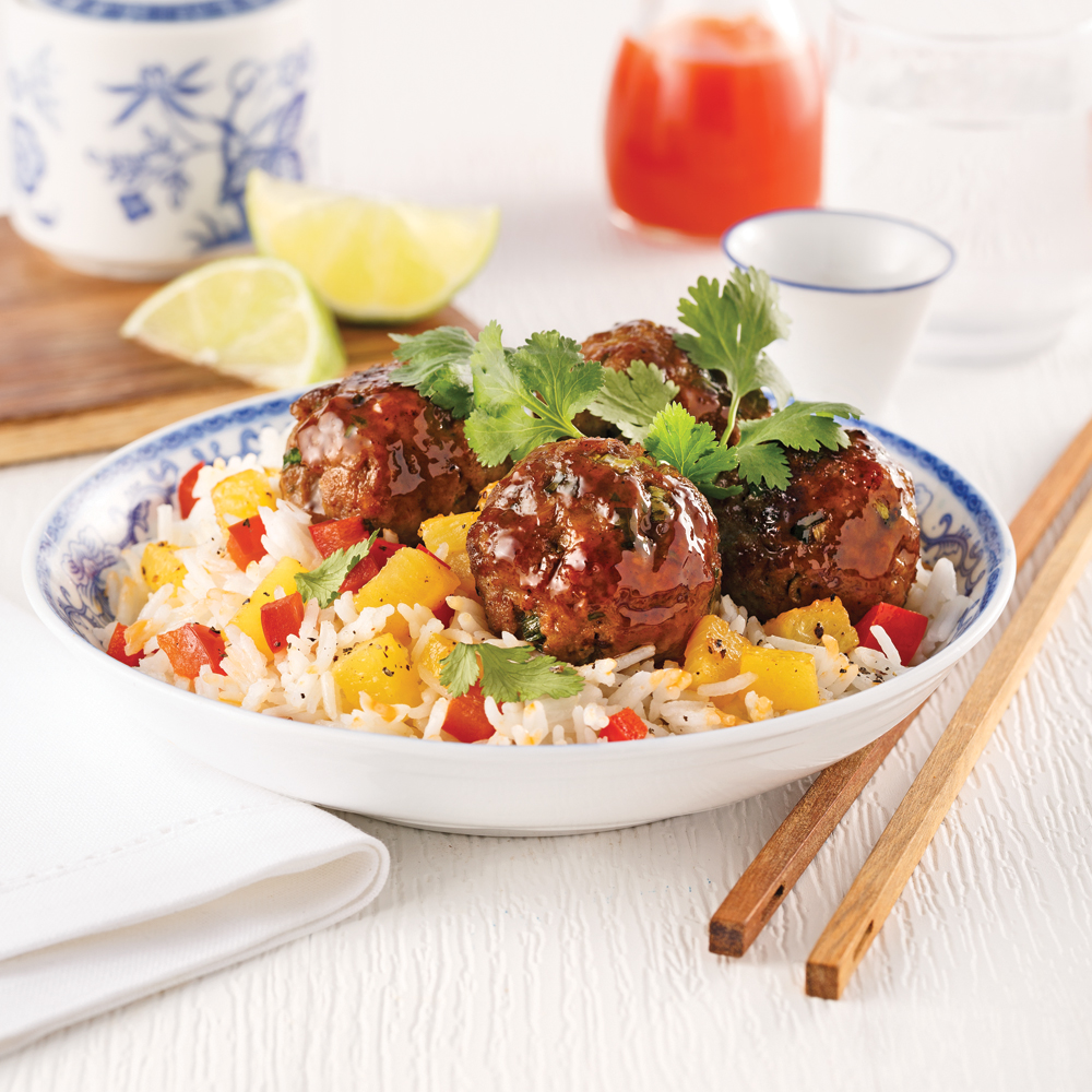 Boulettes de boeuf sucrées teriyaki - Miss Économe