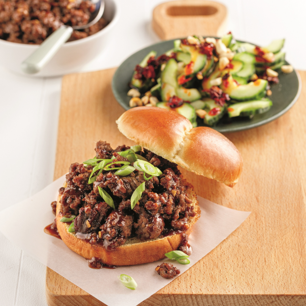 Burger au boeuf façon coréenne - Miss Économe