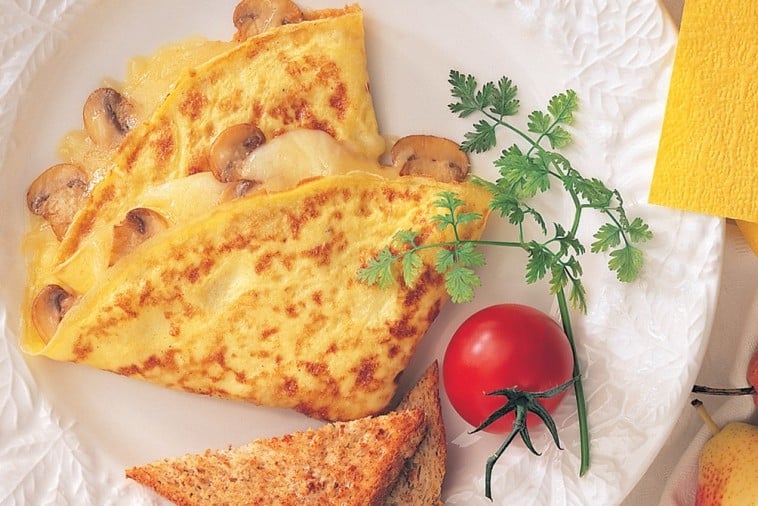 Omelette aux légumes et fromage - Miss Économe