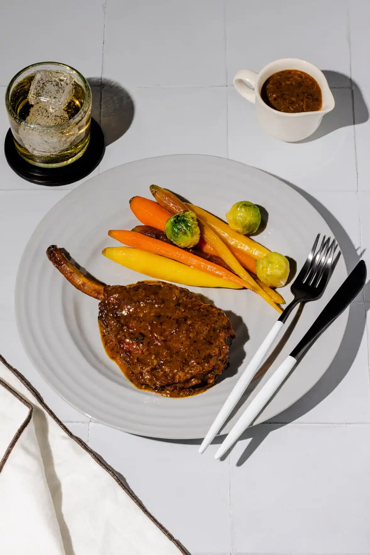 Côtelettes de porc à la mijoteuse - Miss Économe