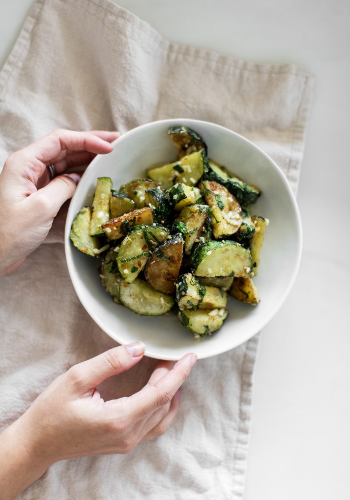Courgettes frites - Miss Économe