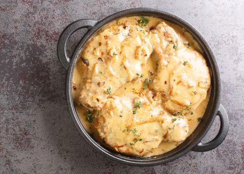 Côtelettes de porc avec sauce miel et Dijon - Miss Économe