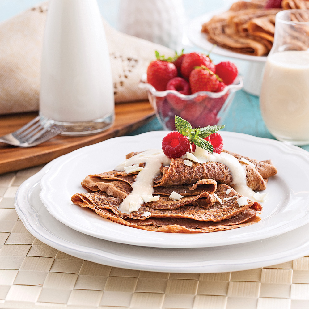 Crêpes au chocolat - Miss Économe