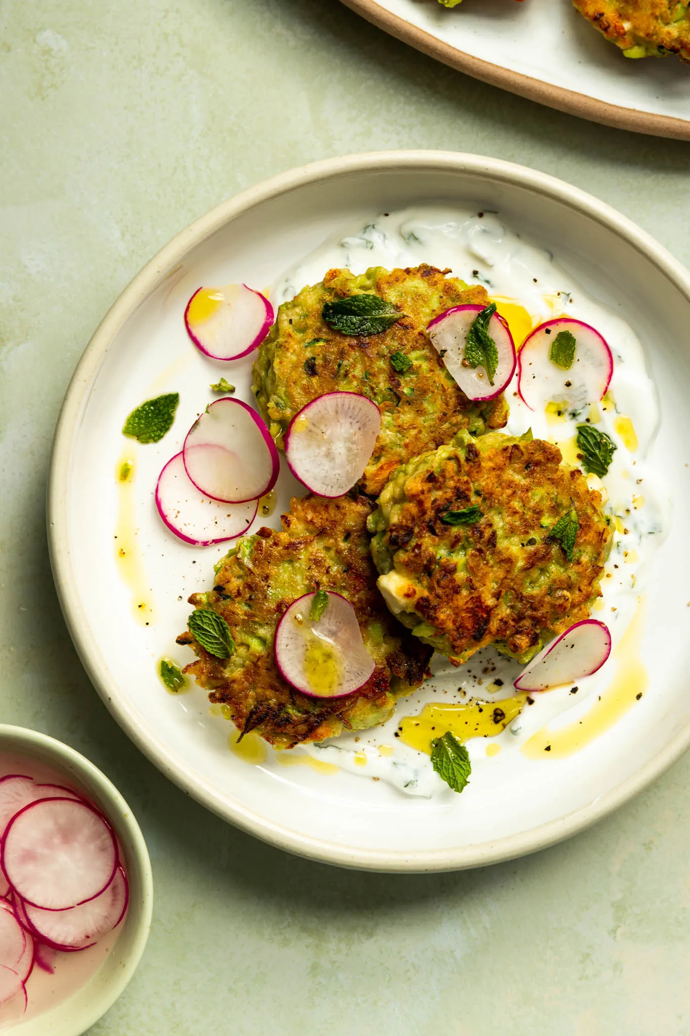 Croquettes d’edamame, courgette et fêta - Miss Économe