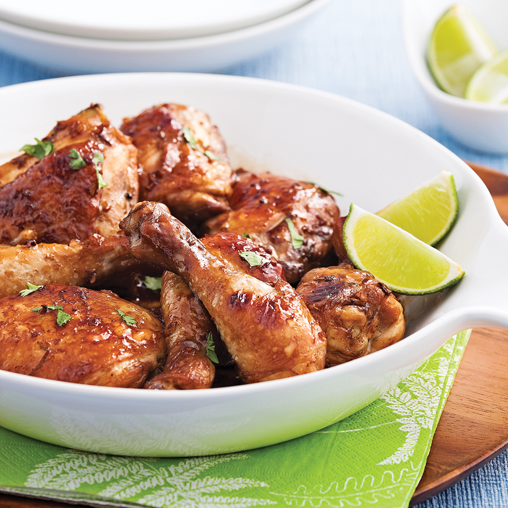 Cuisses de poulet miel et lime à congeler - Miss Économe