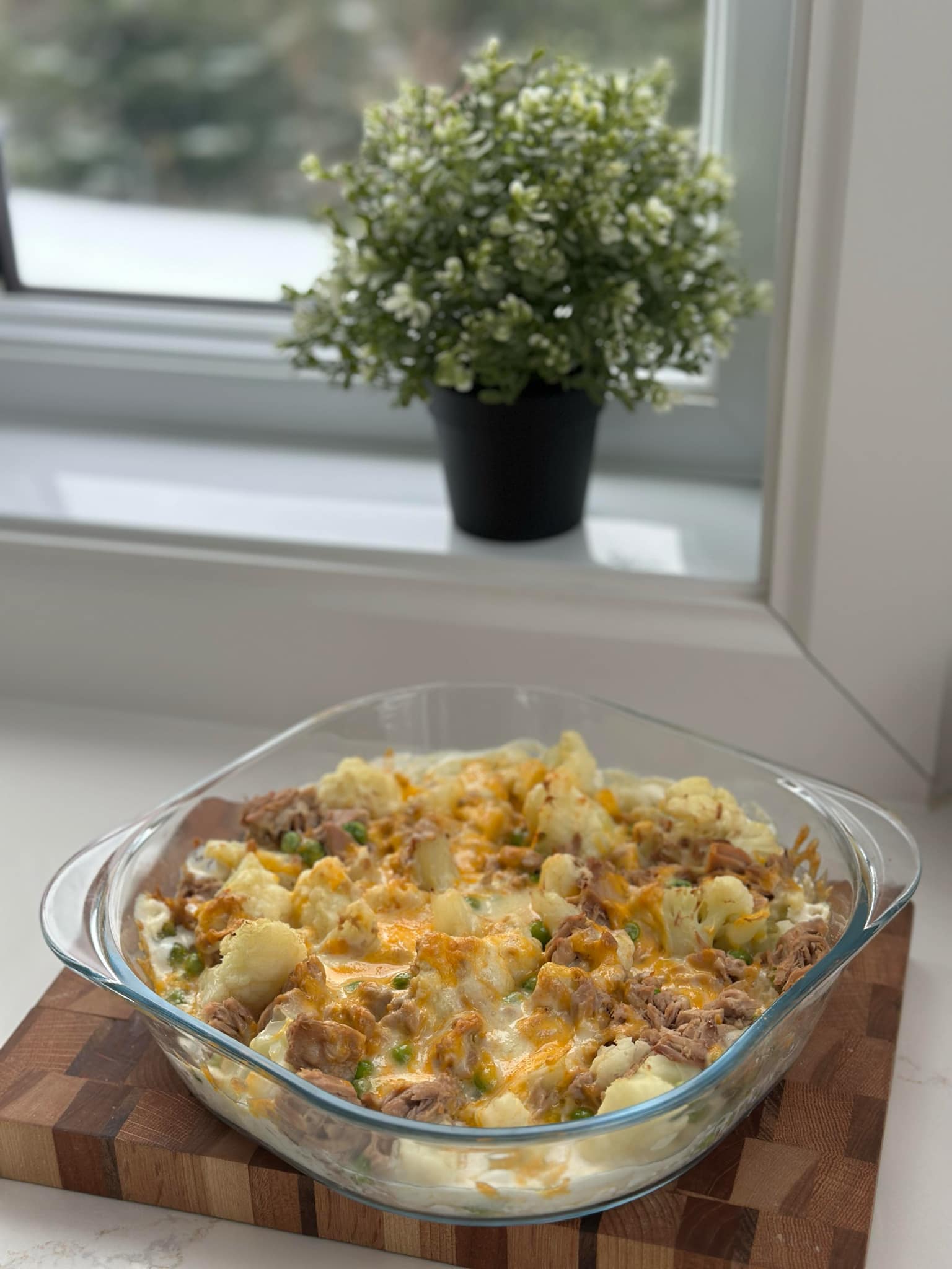 Gratin de chou-fleur et de thon (recette du E-book 4 ingrédients) - Miss Économe