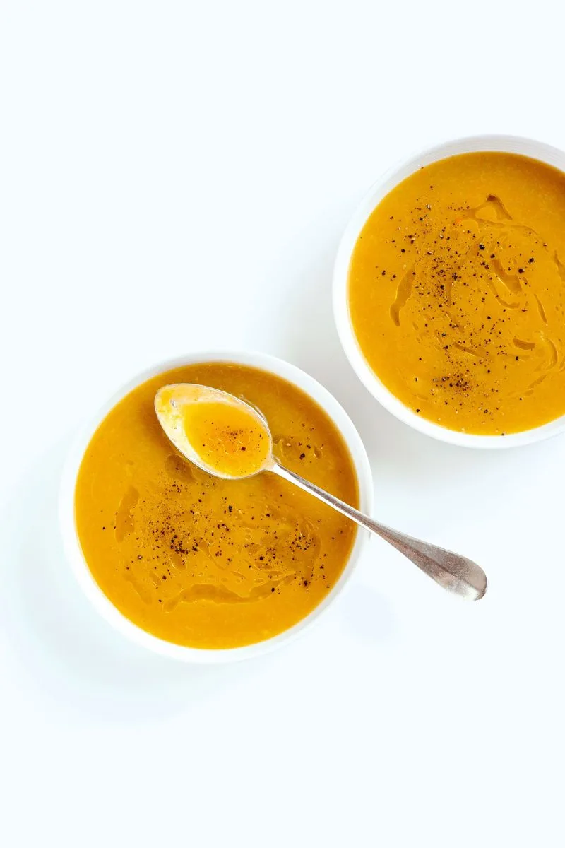 Velouté de poireaux et de carottes - Miss Économe