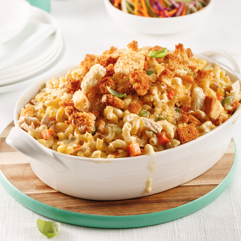 Gratin de macaroni au thon - Miss Économe