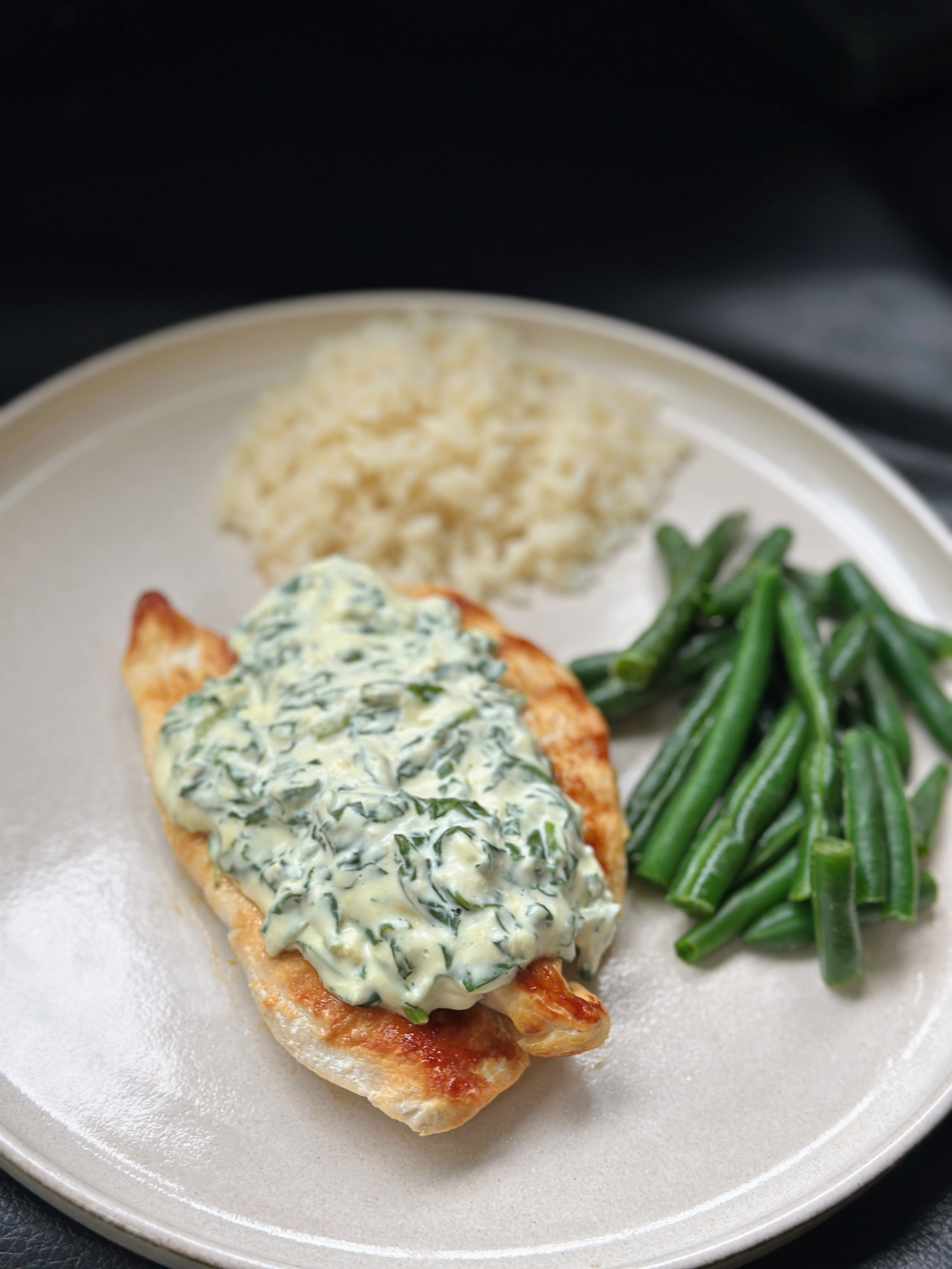 Poulet sauce au fromage à la crème - Miss Économe