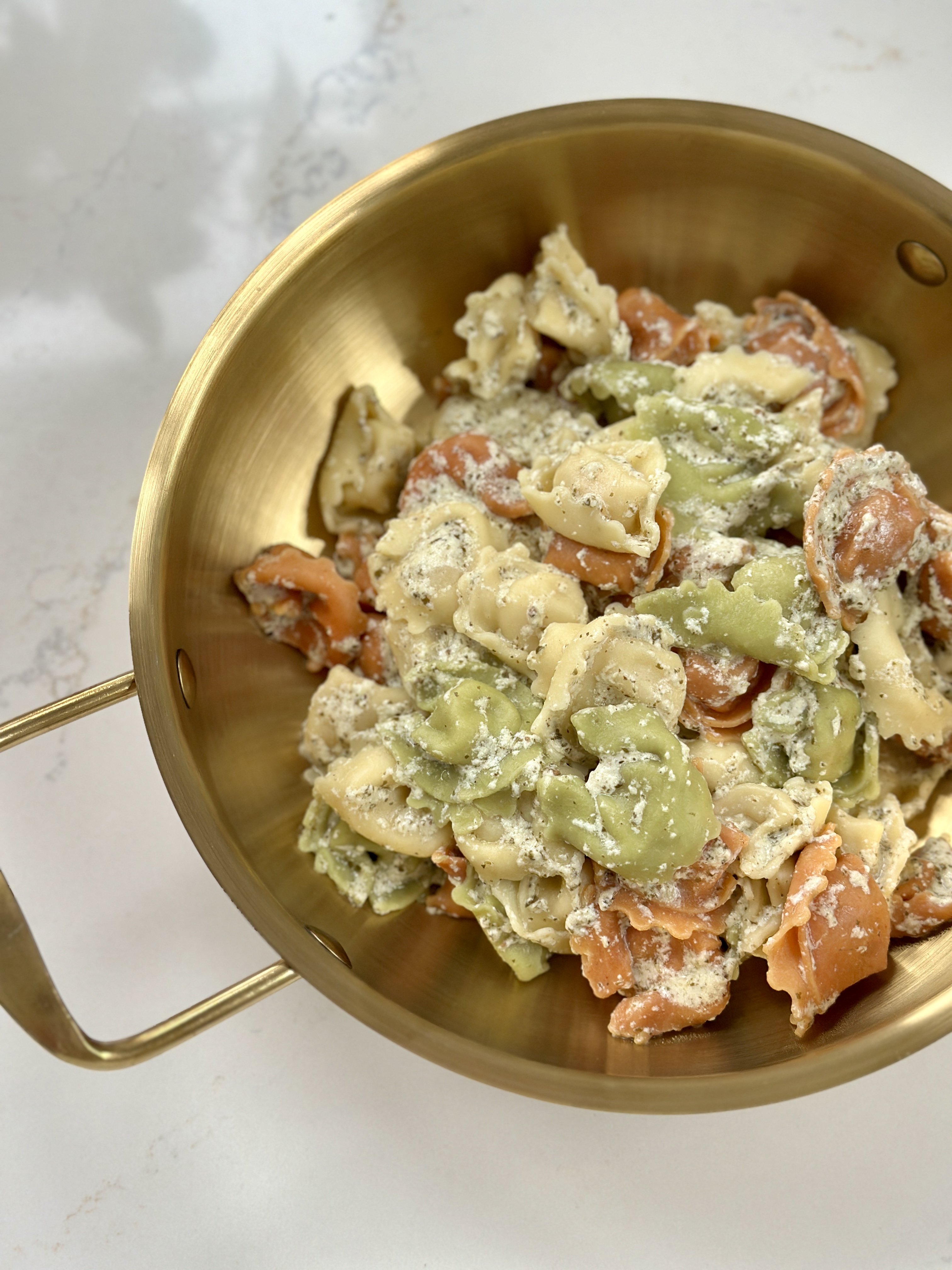 Tortellini au pesto - Miss Économe