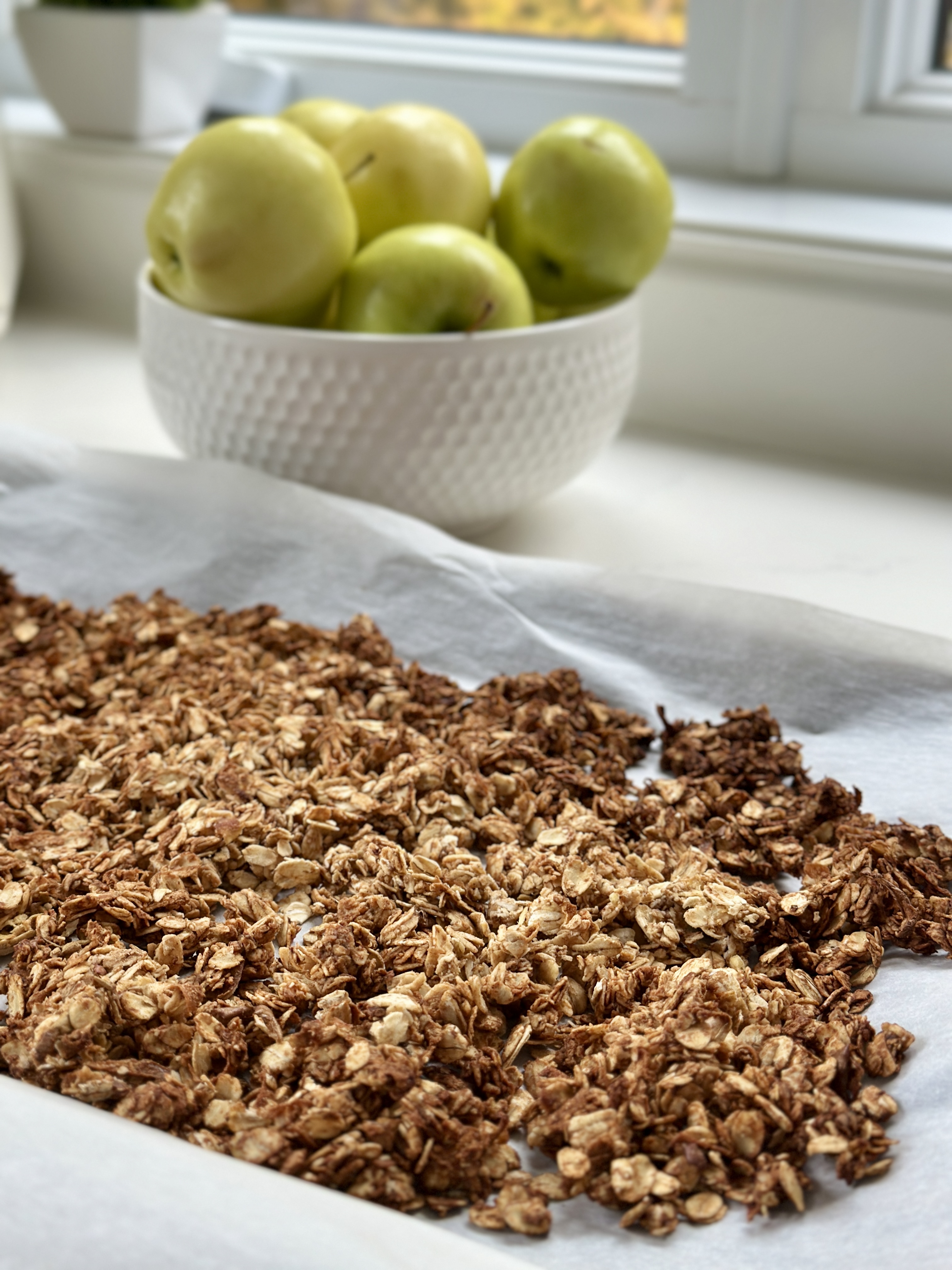 Granola croquant aux pommes - Miss Économe