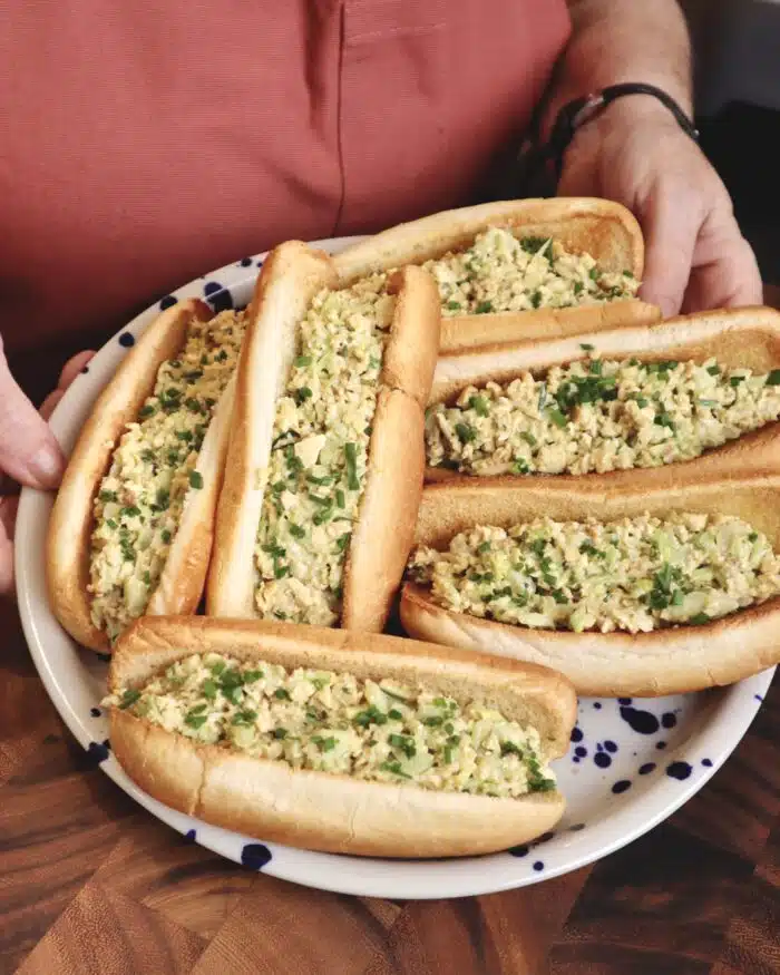 Guédilles au tofu magique - Miss Économe