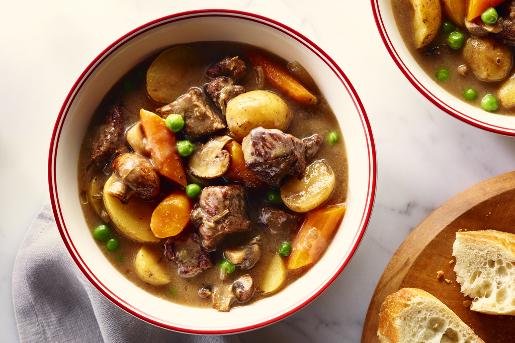 Mijoté de boeuf et champignons - Miss Économe