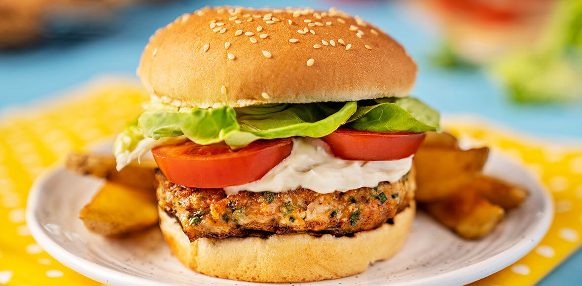 Hamburgers au poulet - Miss Économe