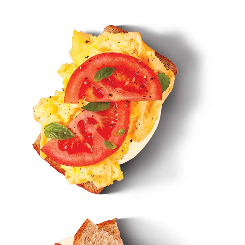 Sandwich aux oeufs brouillés - Miss Économe