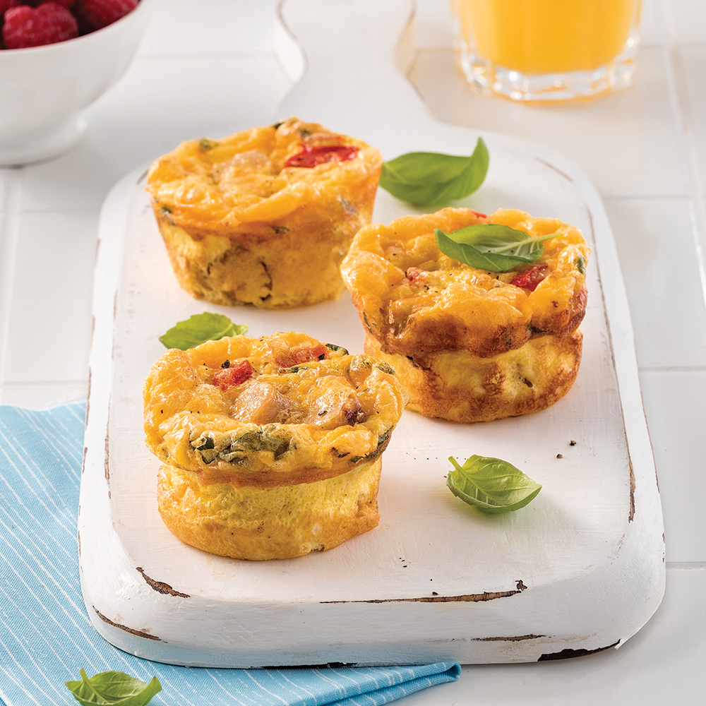 Muffin omelette à la saucisse déjeuner - Miss Économe