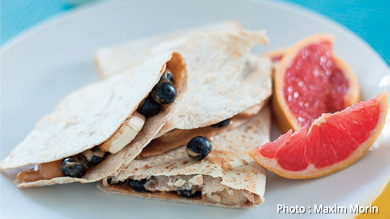 Quesadillas du matin - Miss Économe