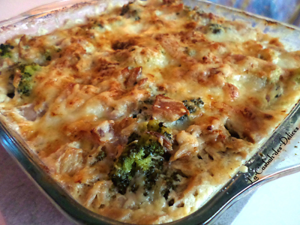 Gratin express de brocoli et thon - Miss Économe