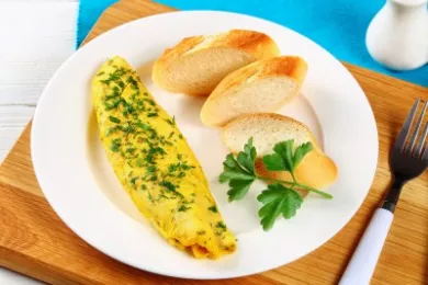 Omelette au thon - Miss Économe