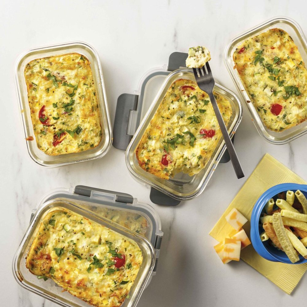 Omelette meal prep - Miss Économe