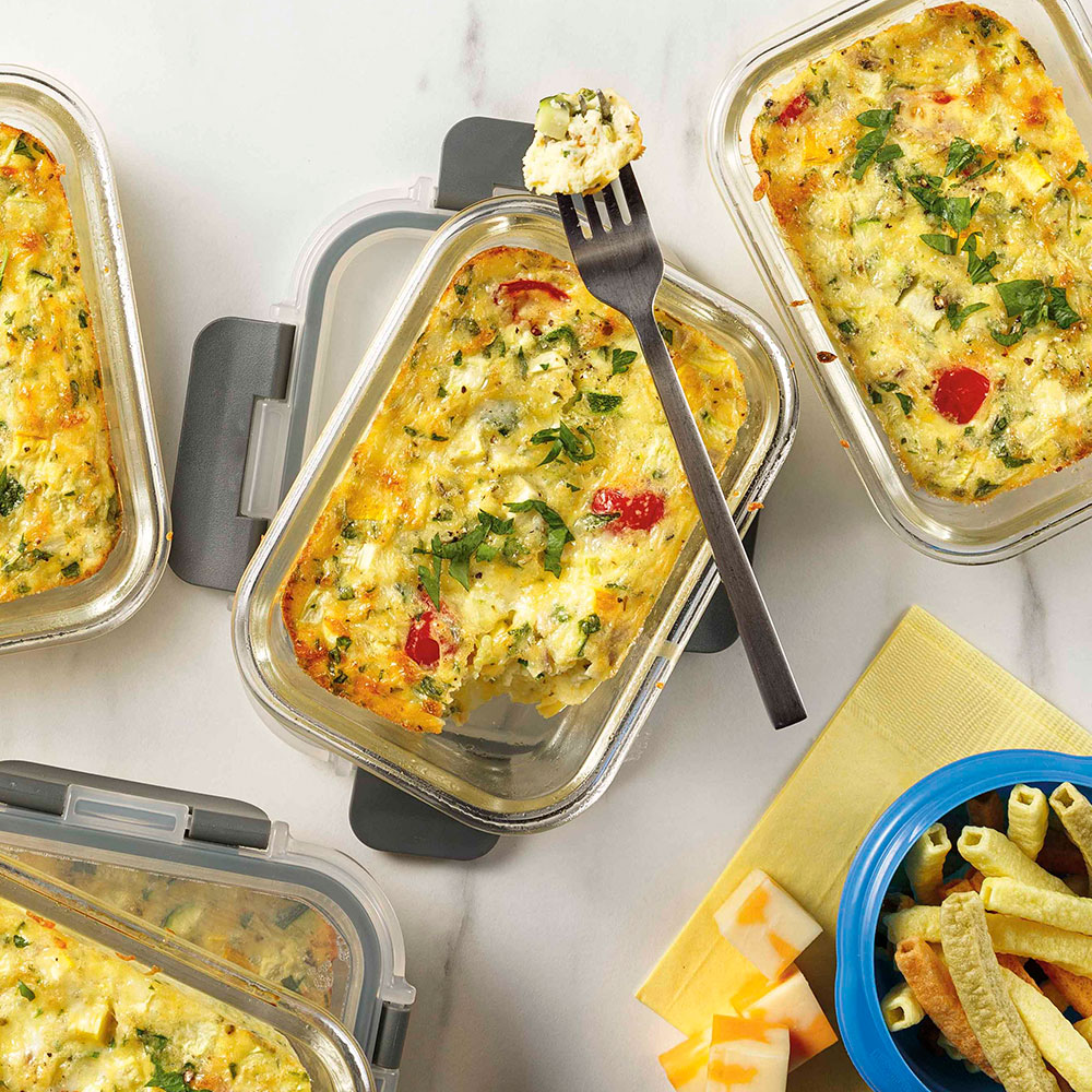 Omelette meal prep - Miss Économe