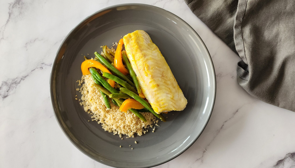 Papillote de poisson et haricots - Miss Économe