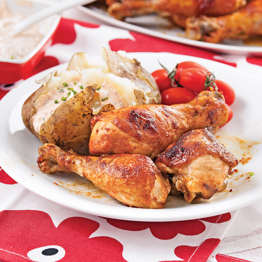 Pilons de poulet à la texane - Miss Économe