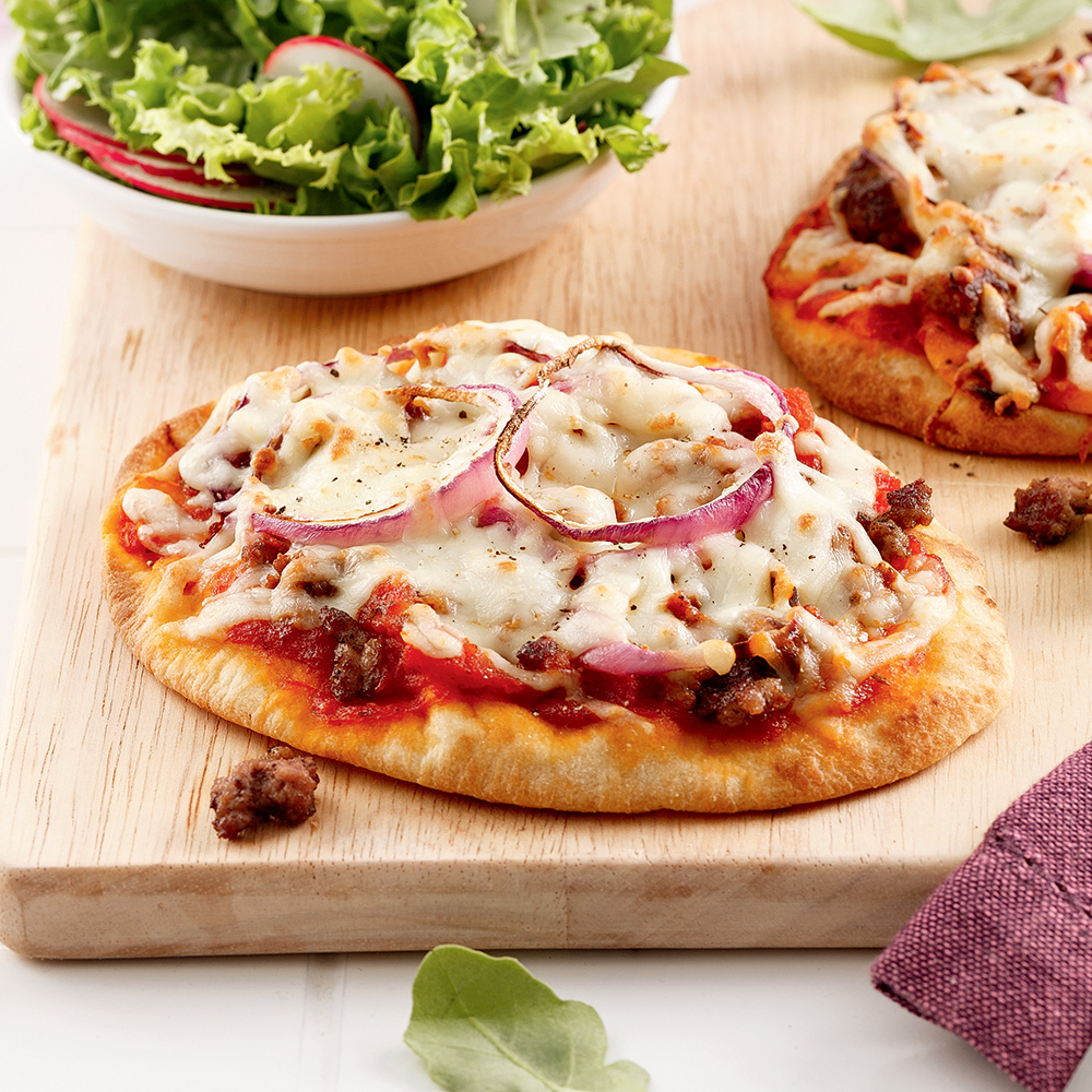 Pizza au boeuf haché - Miss Économe