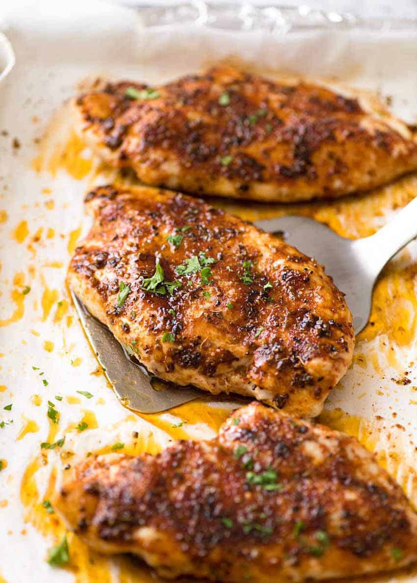 Poitrine de poulet au four - Miss Économe