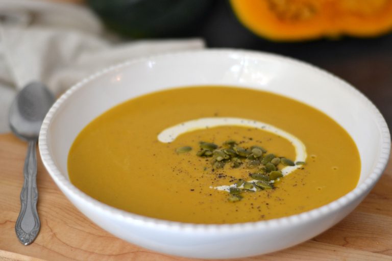 Potage protéiné à la courge - Miss Économe