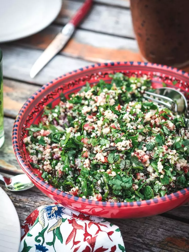 Quinoa façon taboulé libanais - Miss Économe