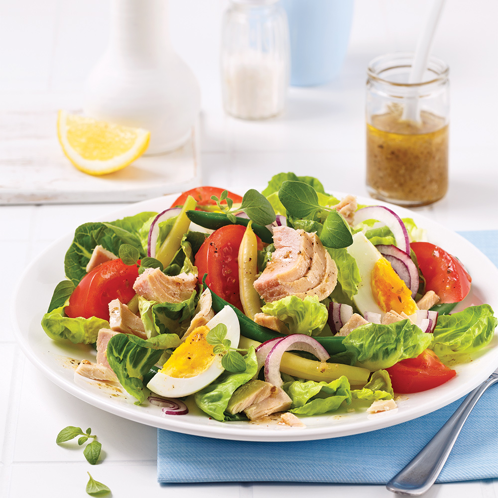 Salade niçoise de thon - Miss Économe