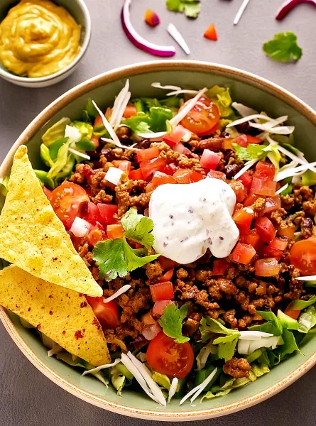 Salade tacos rapide - Miss Économe