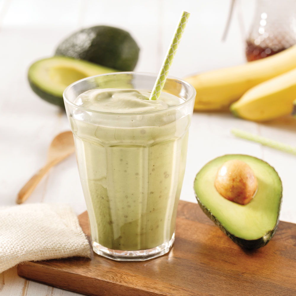 Smoothie banane et avocat - Miss Économe