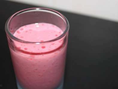 Smoothie framboises bananes - Miss Économe