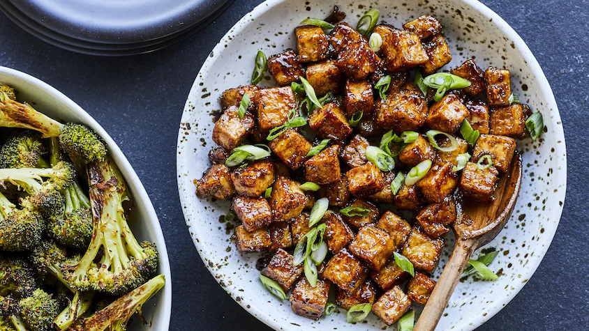 Tofu caramélisé à l’érable - Miss Économe