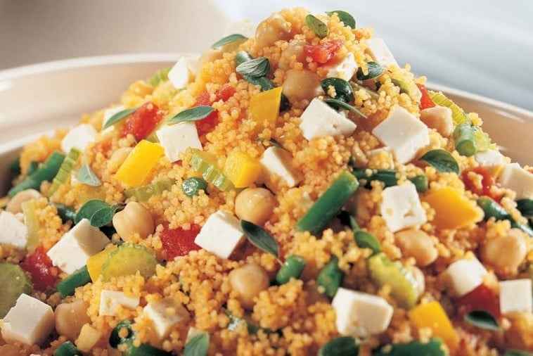Couscous végétarien à la feta - Miss Économe